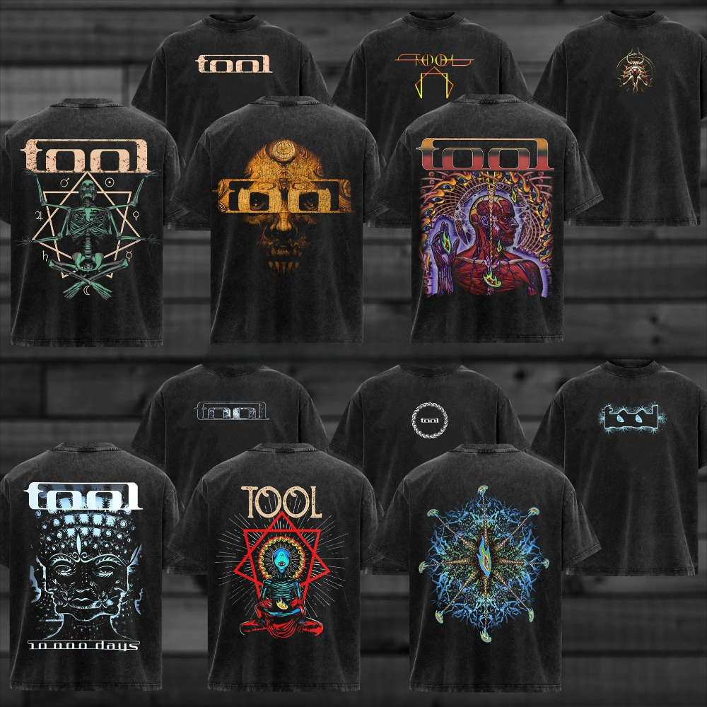 Collectible Vintage Tools - [Collection] Retro Tool Band T-shirt ,Tool