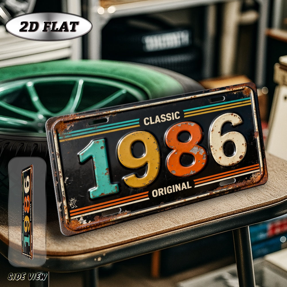 Vintage Collectible Plates - 2D Flat - 【2D Flat】 2D