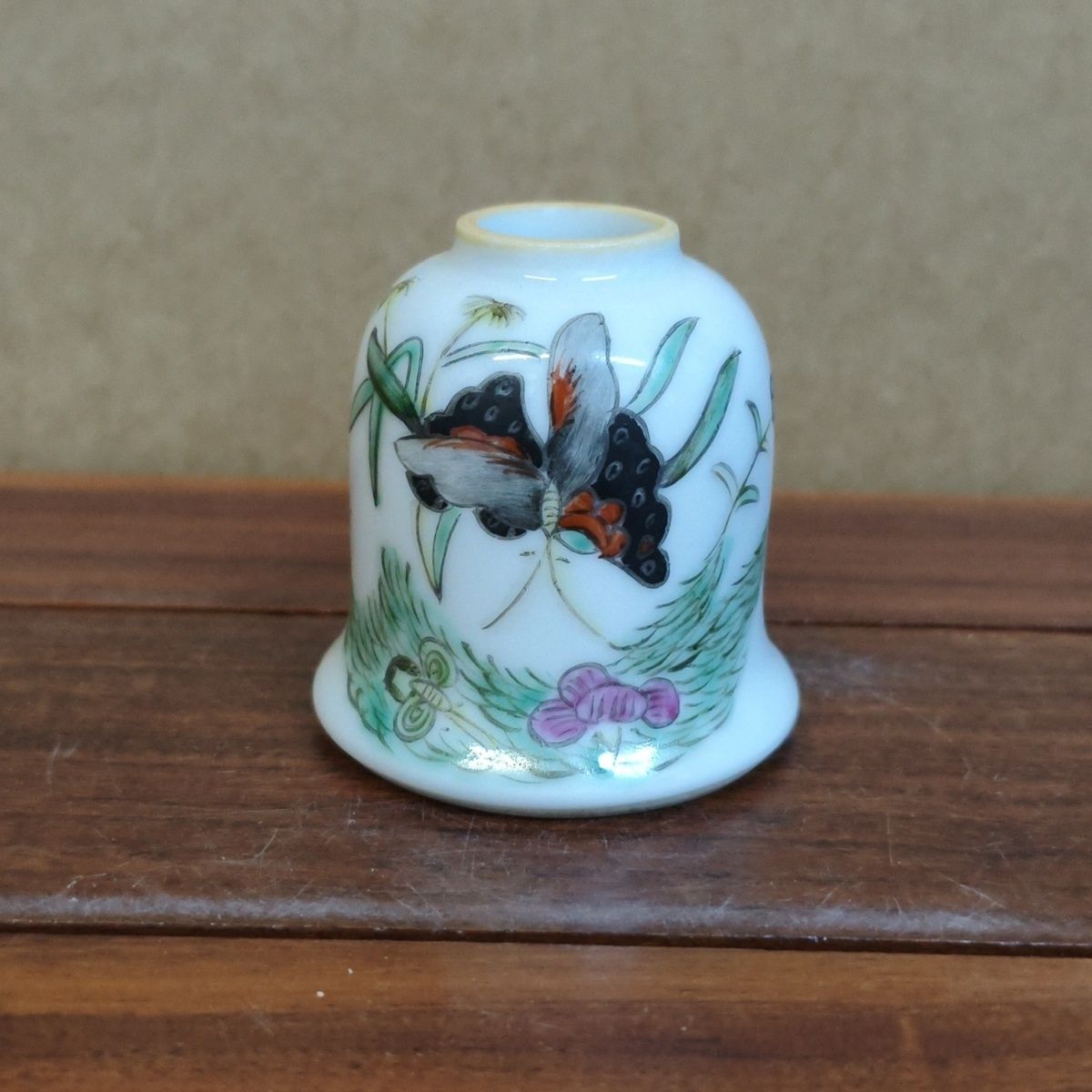 Vintage Collectible Bells - Collectible Vintage Butterfly Water Vessel Bell