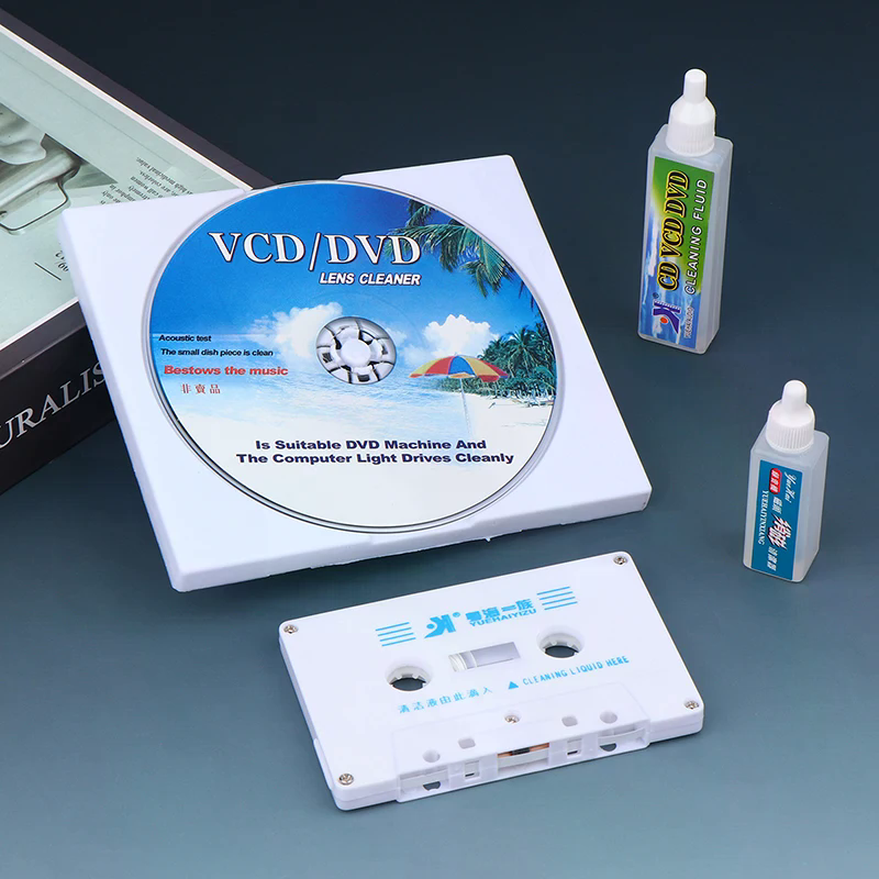 Hot CD VCD DVD Player Lens Cle - Cassette Tape Head ulasan dan harga