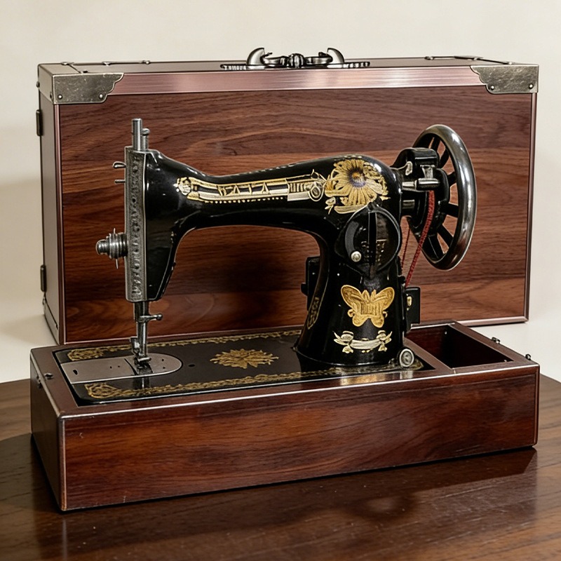 Antique Treadle Sewing Machine - Collectible Vintage Tools ulasan dan harga