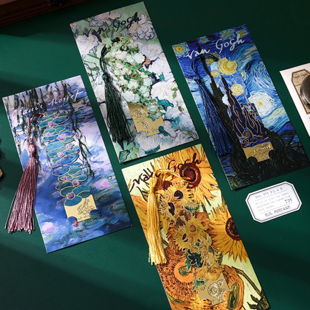 Vintage Art Bookmark Decorativ - Vintage And Collectible Books ulasan dan harga