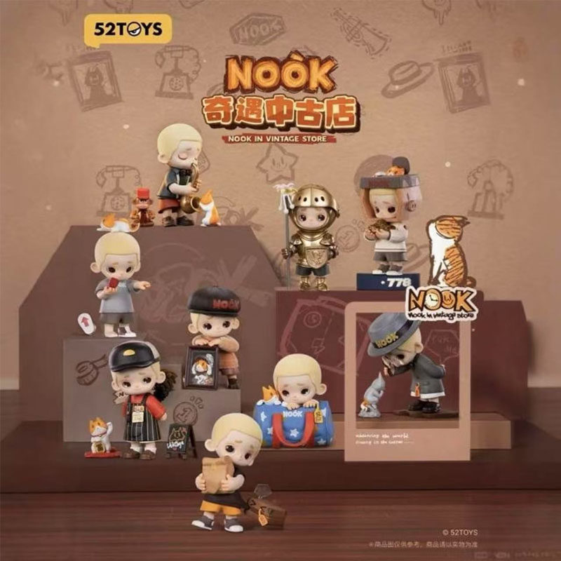 New 52TOYS Blind Box Nook In V - Vintage And Collectible Stores ulasan dan harga