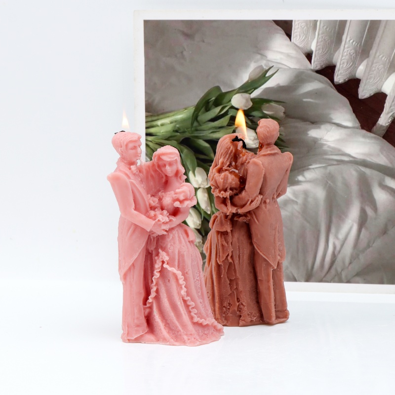 Bride and Groom Silicone Mold  - Vintage Collectible Toys ulasan dan harga