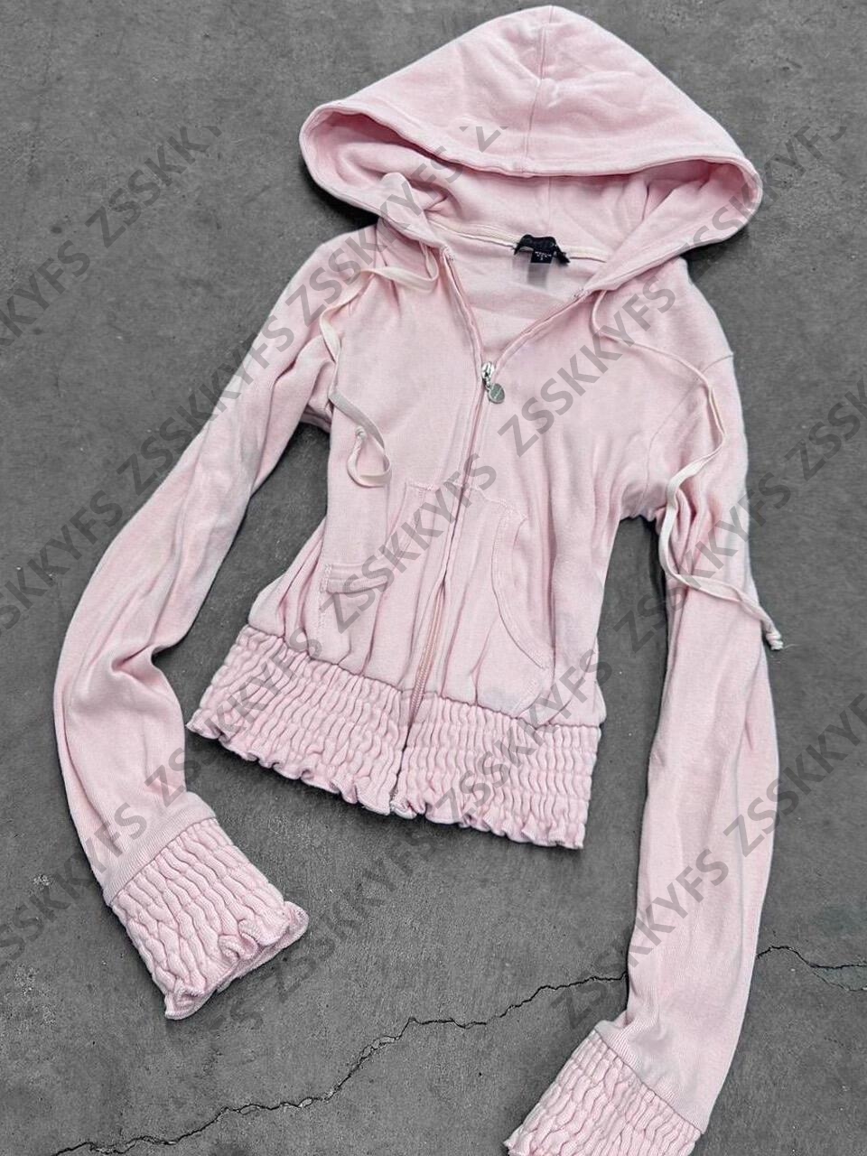 Vintage Sweatshirt 2-Piece Set - Vintage Zip Hoodie ulasan dan harga