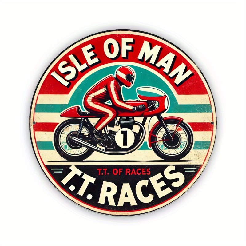 Vintage Isle of for Man TT Rac - Vintage Collectible Plates ulasan dan harga