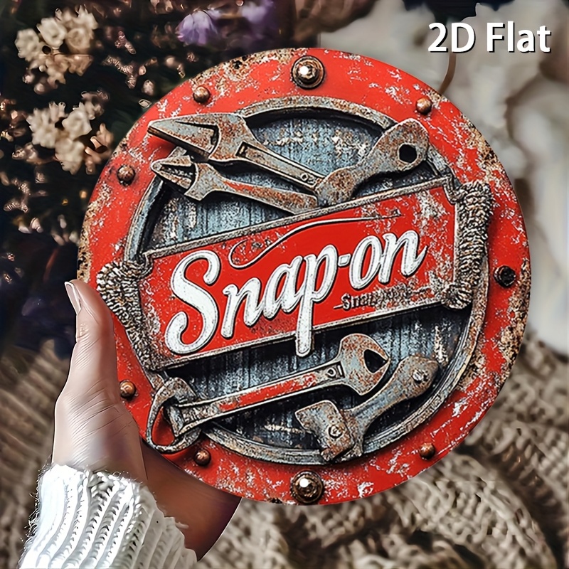 2D Flat 1pc Vintage Metal Sign - Vintage Collectible Plates ulasan dan harga