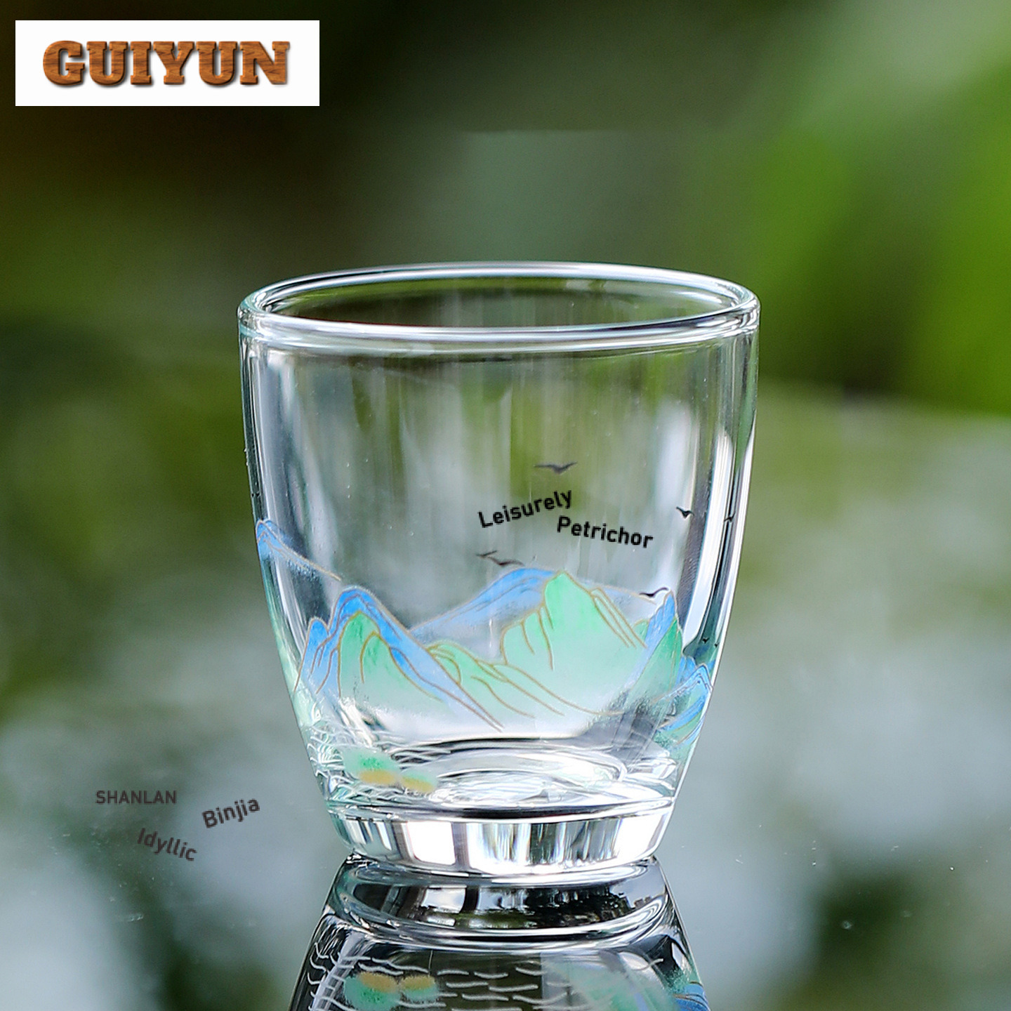 50ml Thickened Glass Teacup Vi - Vintage Collectible Glass ulasan dan harga