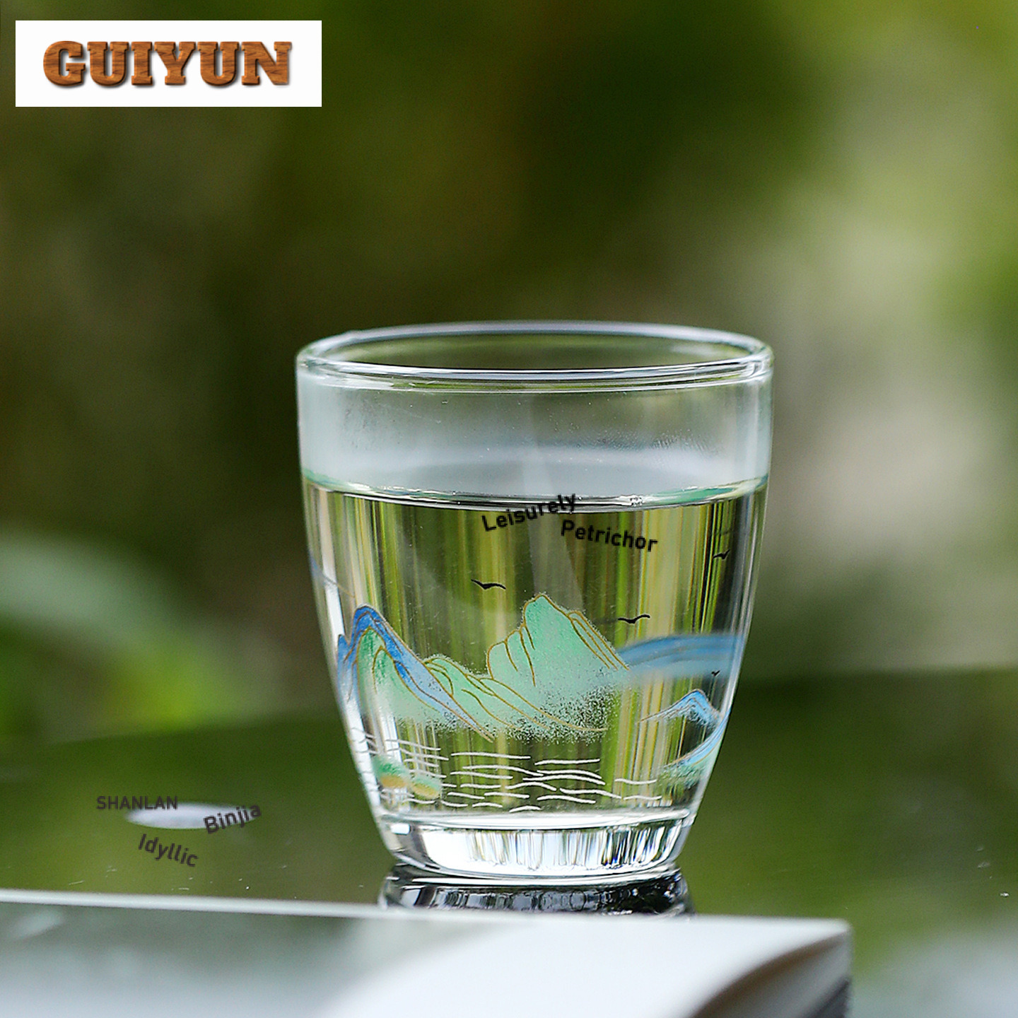 50ml Thickened Glass Teacup Vi - Vintage Collectible Glass ulasan dan harga