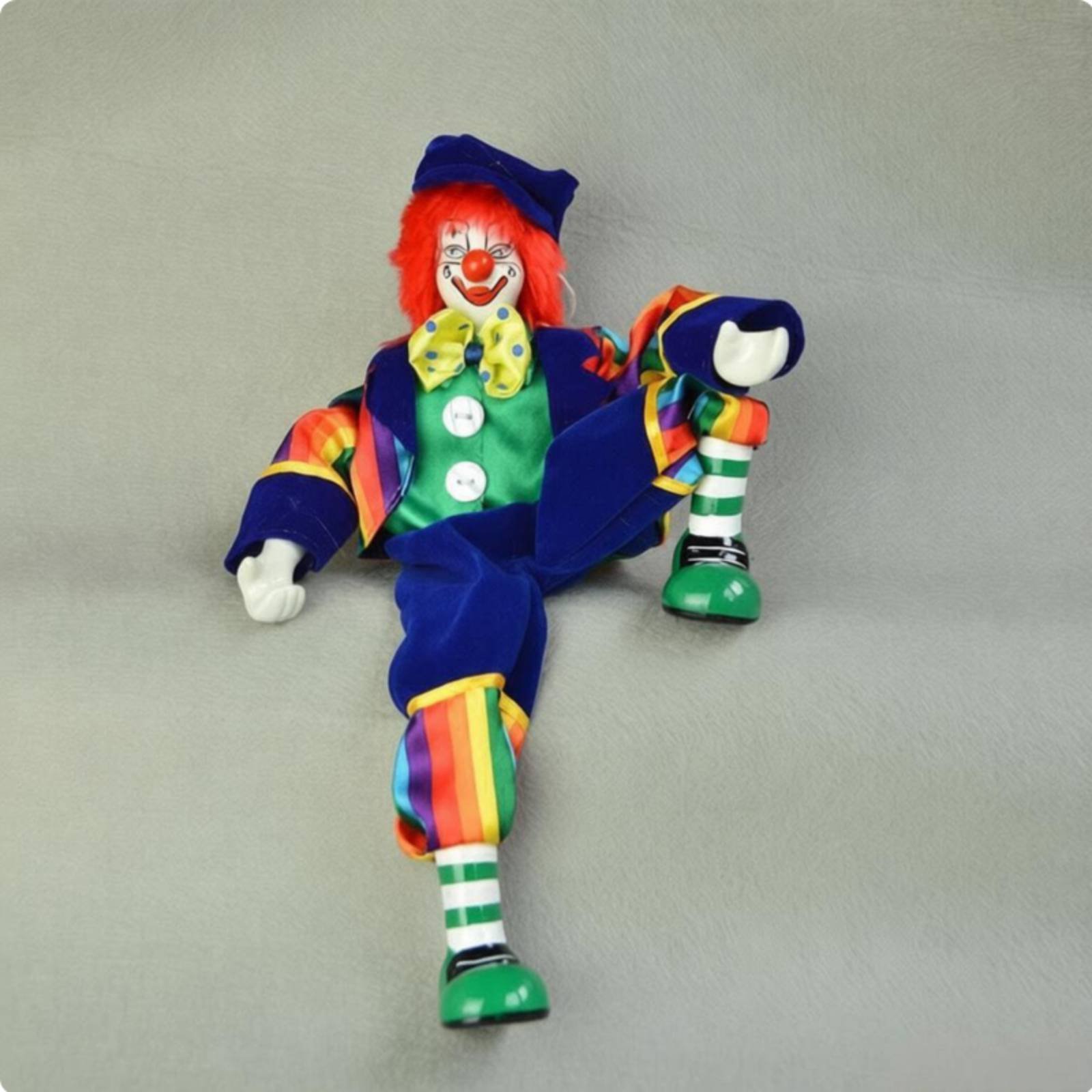 Dangling Leg Clown Doll Handma - Vintage Collectible Clowns ulasan dan harga