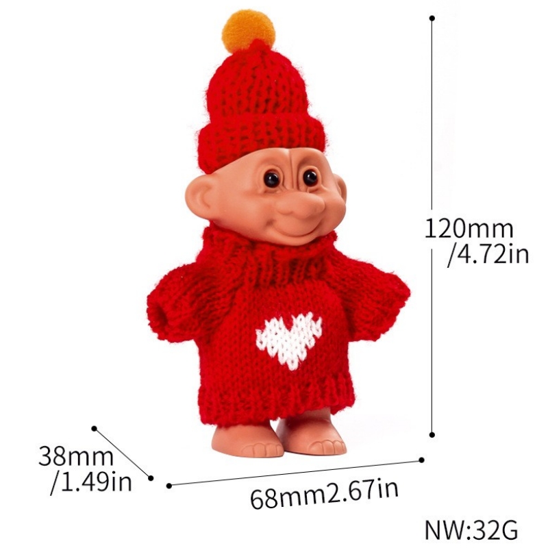 Indian Ugly Baby PVC Lucky Col - Vintage Collectible Clowns ulasan dan harga