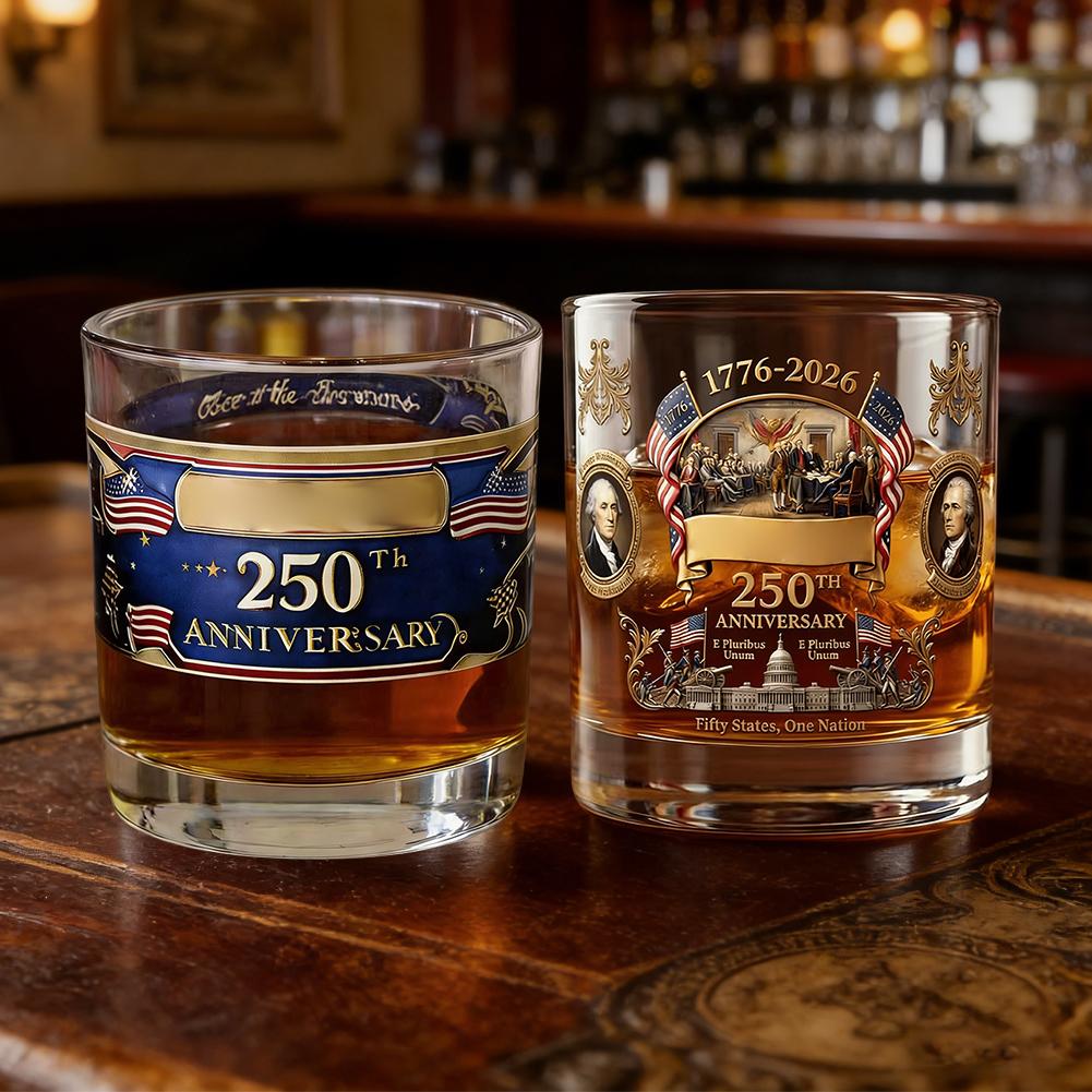 1/2pcs 250th Anniversary Comme - Vintage Collectible Glassware ulasan dan harga