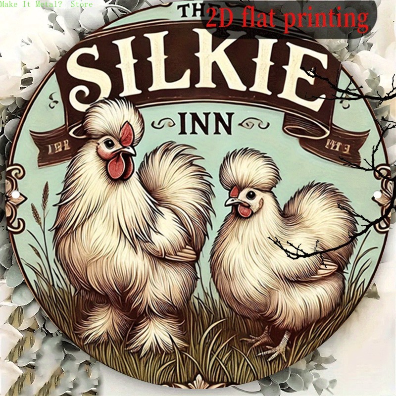 Vintage The Silkie Inn Round T - Vintage Collectible Plates ulasan dan harga