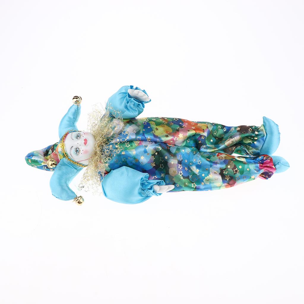 Vintage Cloth Clown Doll Porce - Vintage Collectible Clowns ulasan dan harga