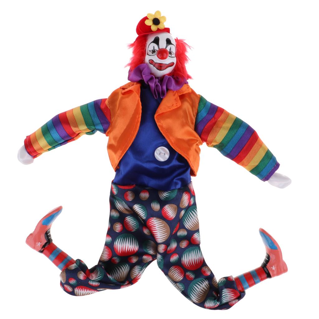 Porcelain Clown Doll Vintage C - Vintage Collectible Clowns ulasan dan harga