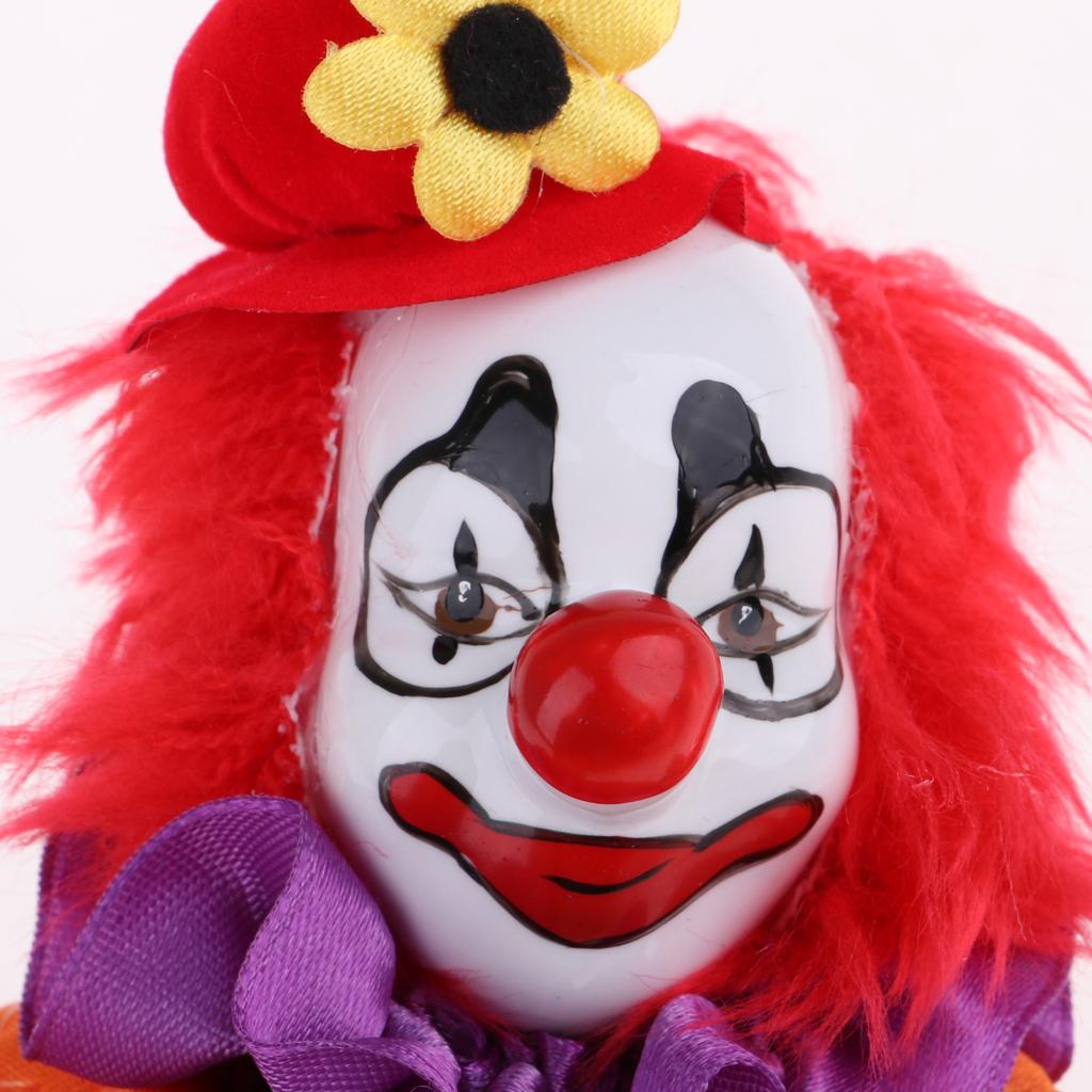 Porcelain Clown Doll Vintage C - Vintage Collectible Clowns ulasan dan harga