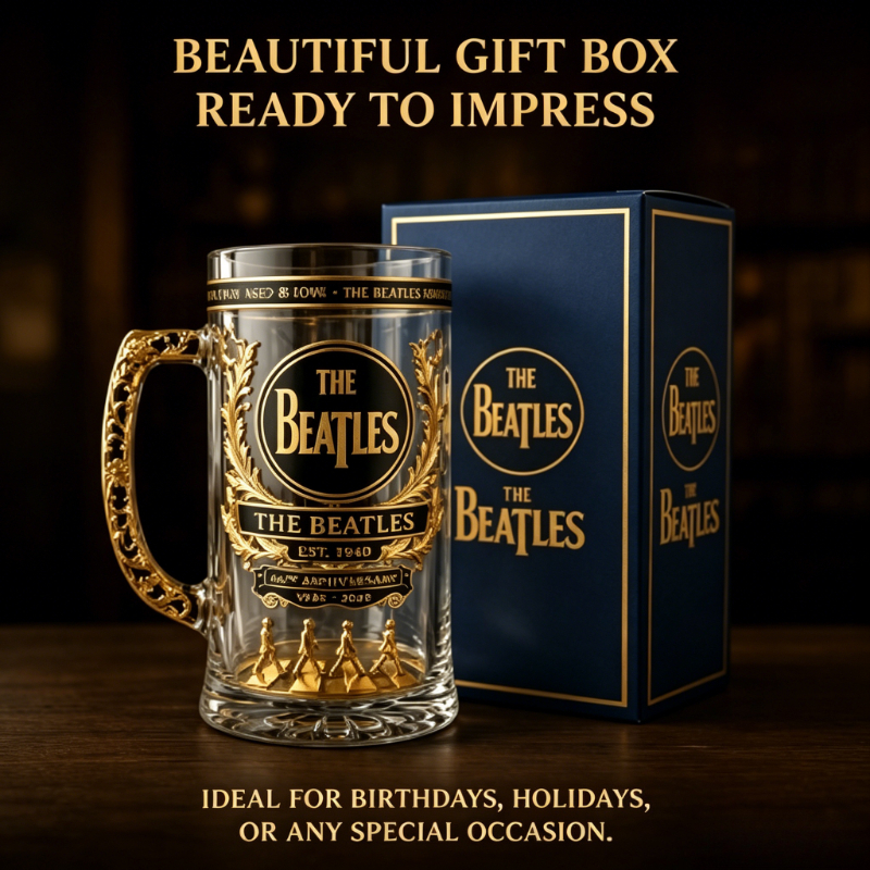 The  Beatles 66th Anniversary  - Vintage Collectible Glass ulasan dan harga