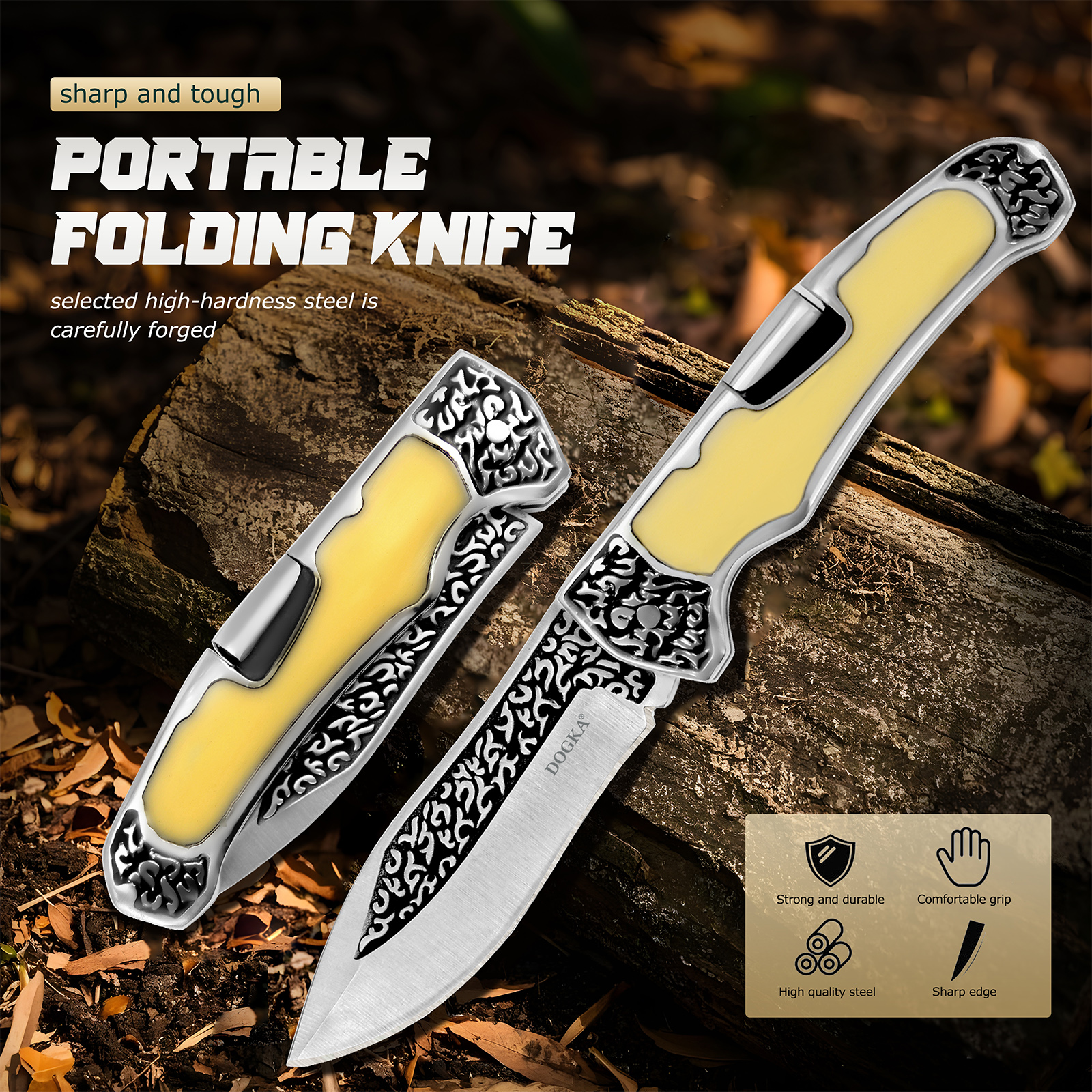 Vintage Engraved Folding Pocke - Vintage Collectible Knives ulasan dan harga