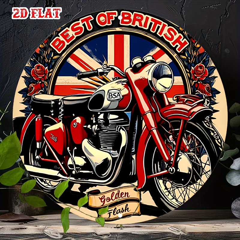 [2D Flat] 1pc Vintage British  - Vintage Collectible Plates ulasan dan harga