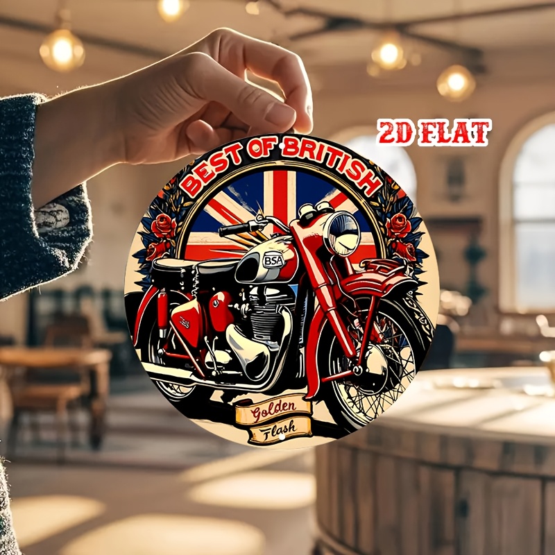 [2D Flat] 1pc Vintage British  - Vintage Collectible Plates ulasan dan harga