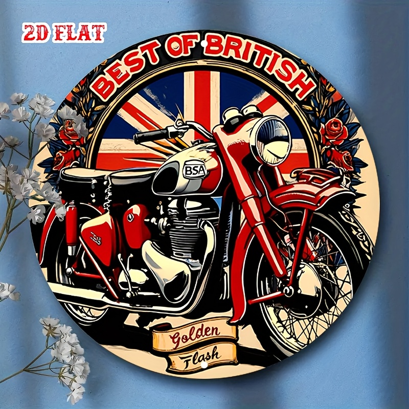 [2D Flat] 1pc Vintage British  - Vintage Collectible Plates ulasan dan harga