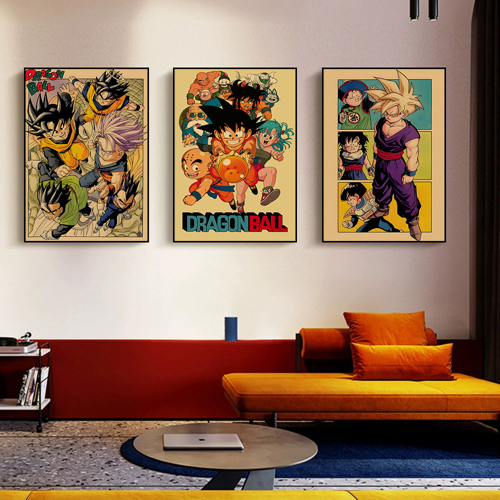 Vintage Posters Dragon Ball Pe - Vintage Collectible Toys ulasan dan harga