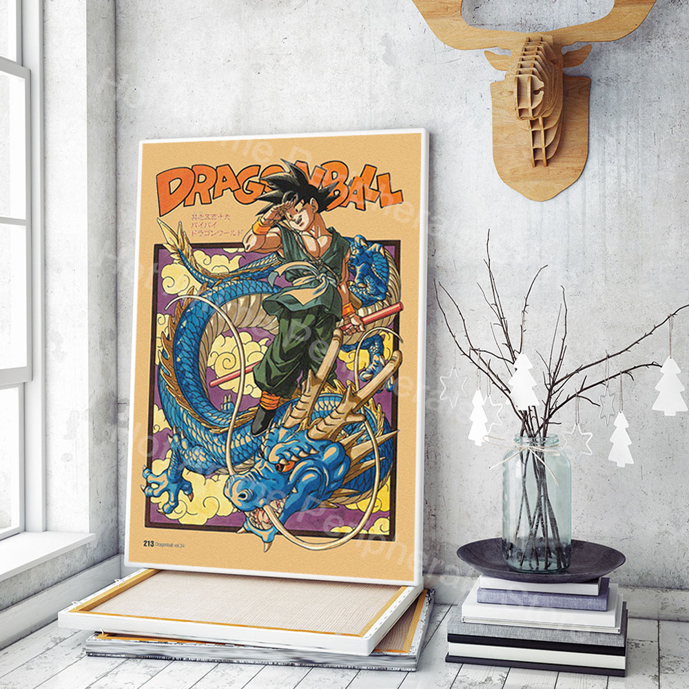 Vintage Posters Dragon Ball Pe - Vintage Collectible Toys ulasan dan harga