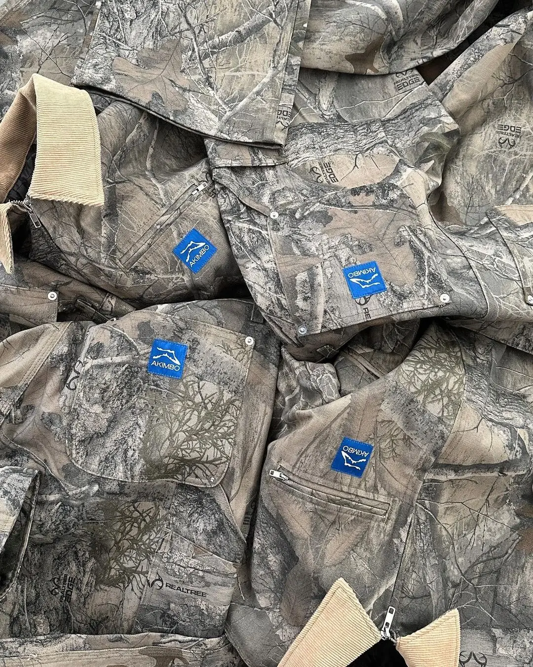Autumn and Winter Camouflage O - Vintage Zip Hoodie ulasan dan harga