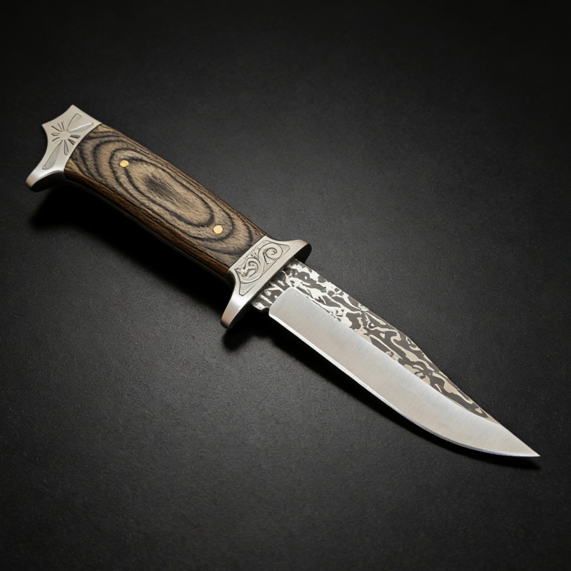 Vintage Engraved Straight Knif - Vintage Collectible Knives ulasan dan harga
