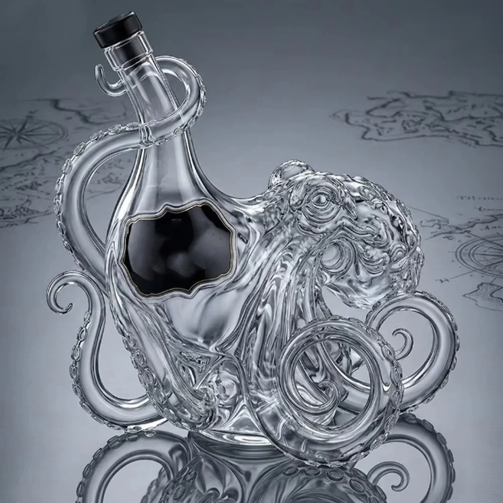 Vintage Kraken Octopus Shaped  - Vintage Collectible Glassware ulasan dan harga