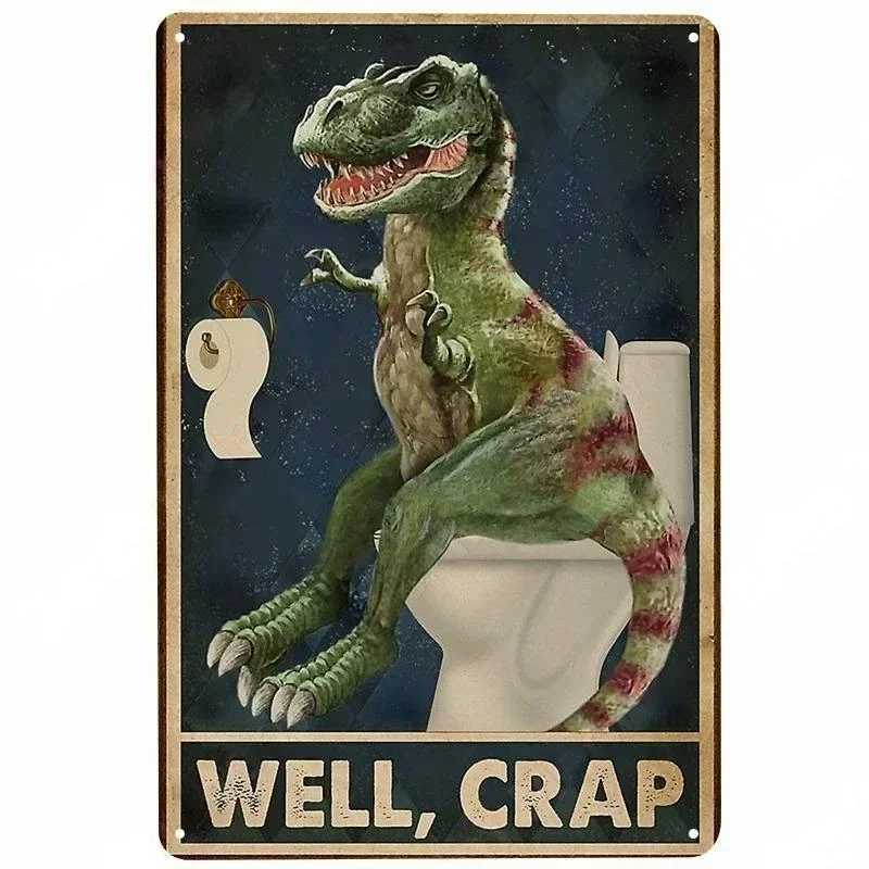 Metal Tin Sign Poster Nice But - Vintage Collectible Plates ulasan dan harga