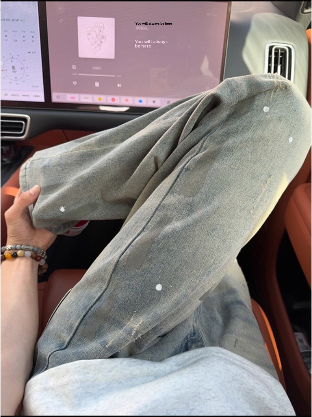 Waed Vintage Men's Jeans High  - Vintage Collectible Knives ulasan dan harga