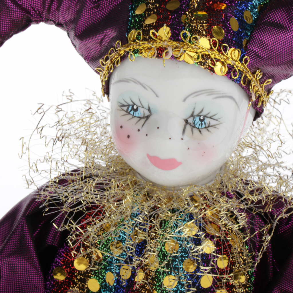 Porcelain Clown Doll Collectib - Vintage Collectible Clowns ulasan dan harga