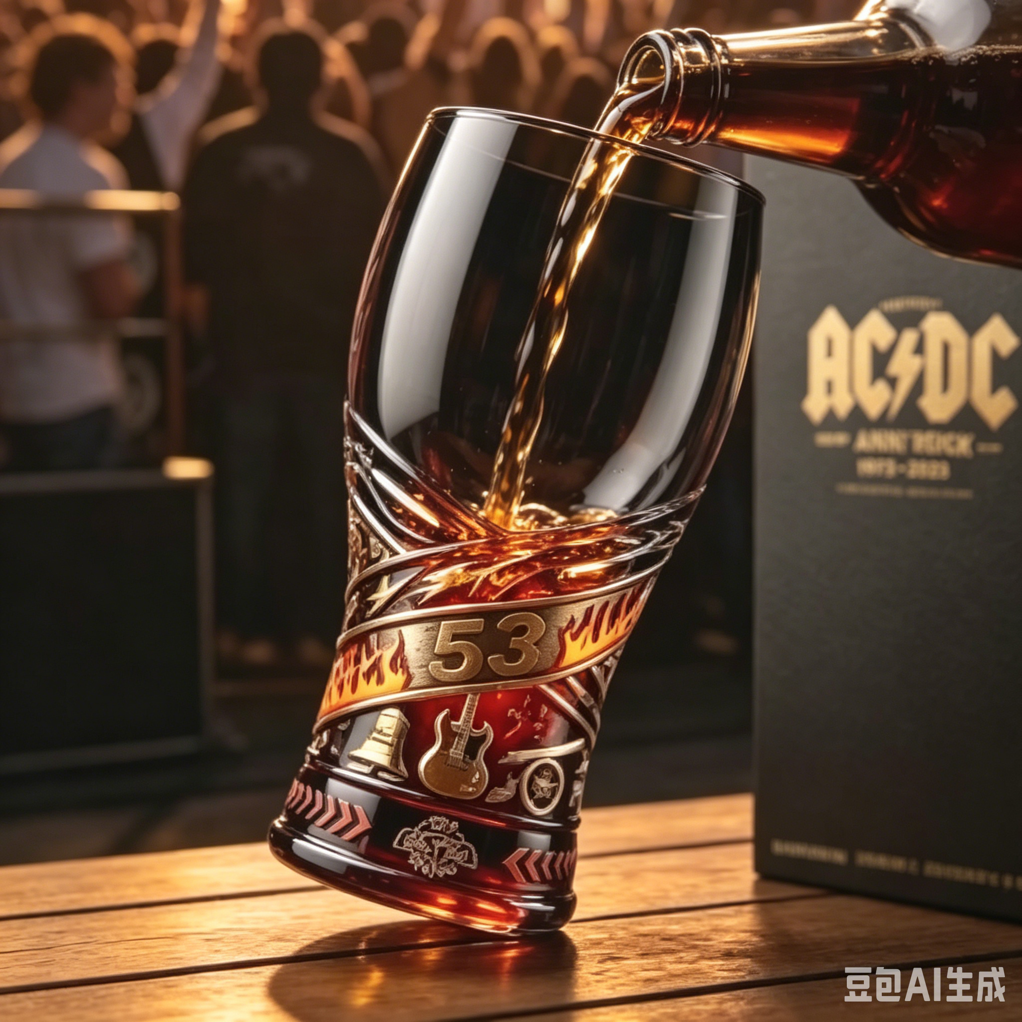 53rd Anniversary Classic Rock  - Vintage Collectible Glass ulasan dan harga