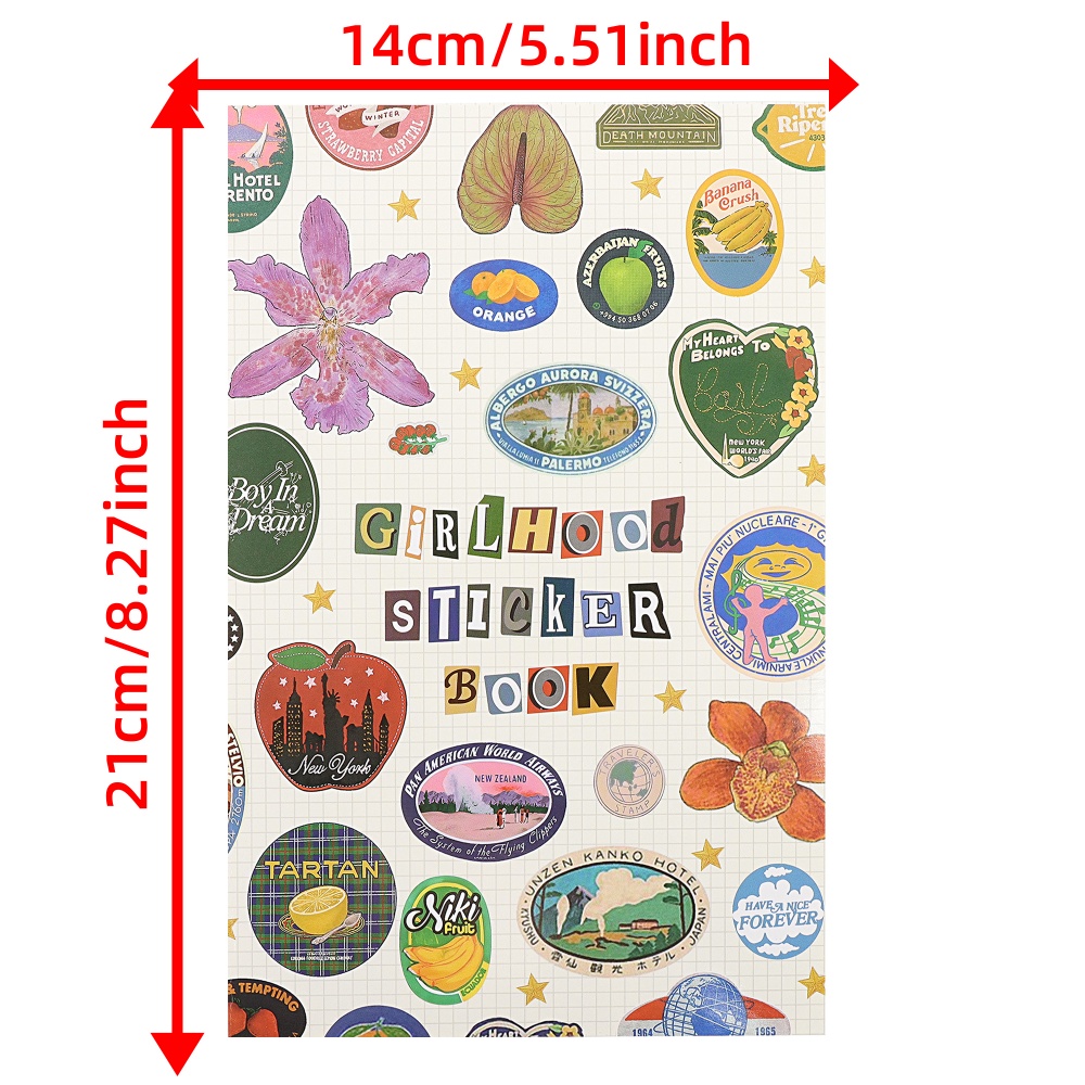 Retro Girl Sticker Album, 1955 - Vintage And Collectible Books ulasan dan harga