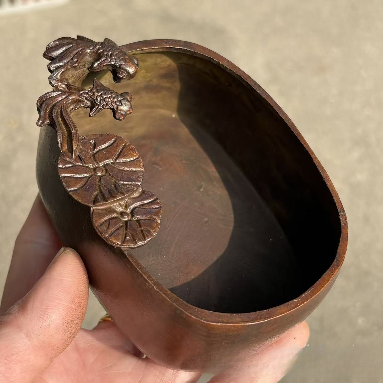 Vintage Brass Storage Dish, Go - Vintage Collectible Dishes ulasan dan harga