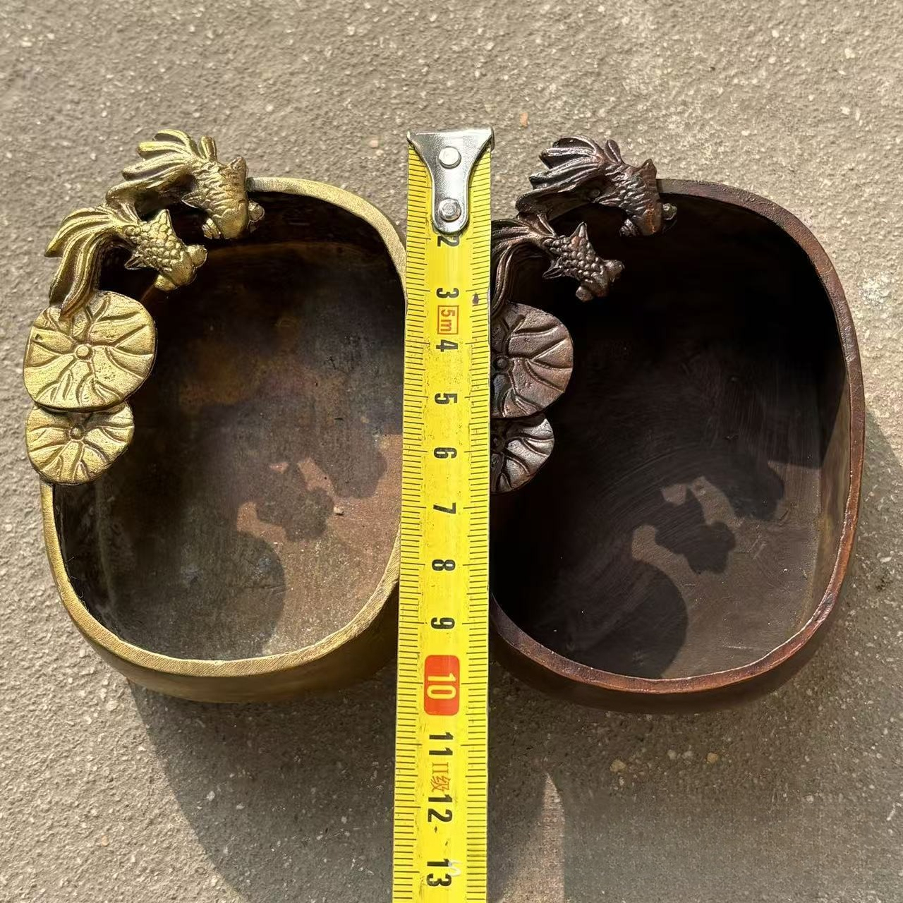 Vintage Brass Storage Dish, Go - Vintage Collectible Dishes ulasan dan harga