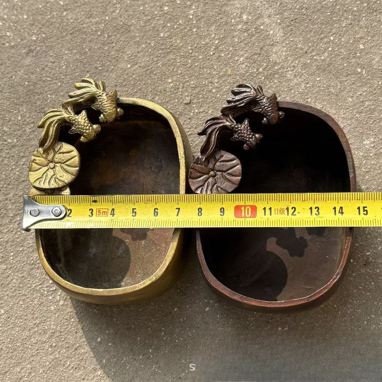 Vintage Brass Storage Dish, Go - Vintage Collectible Dishes ulasan dan harga