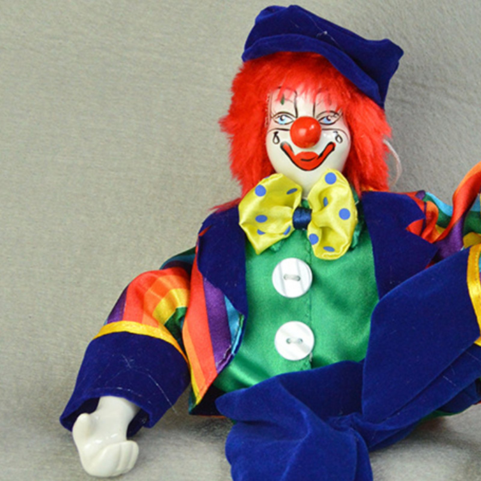 Dangling Leg Clown Doll Hand-P - Vintage Collectible Clowns ulasan dan harga