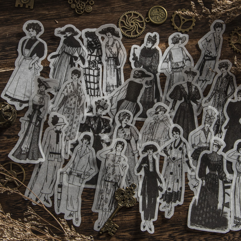 1pack/100pcs Vintage Black Whi - Vintage Collectible Toys ulasan dan harga