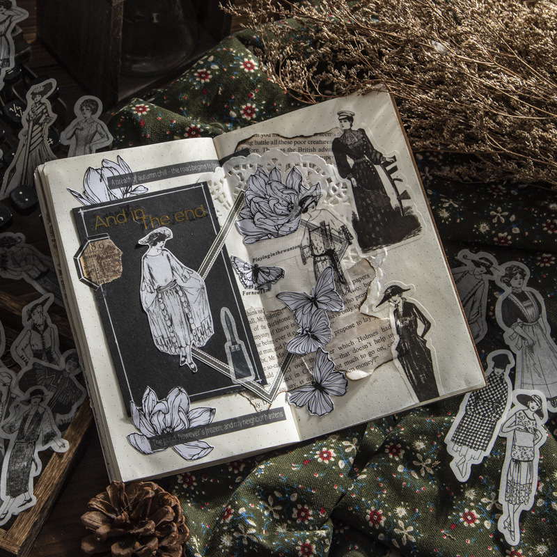 1pack/100pcs Vintage Black Whi - Vintage Collectible Toys ulasan dan harga