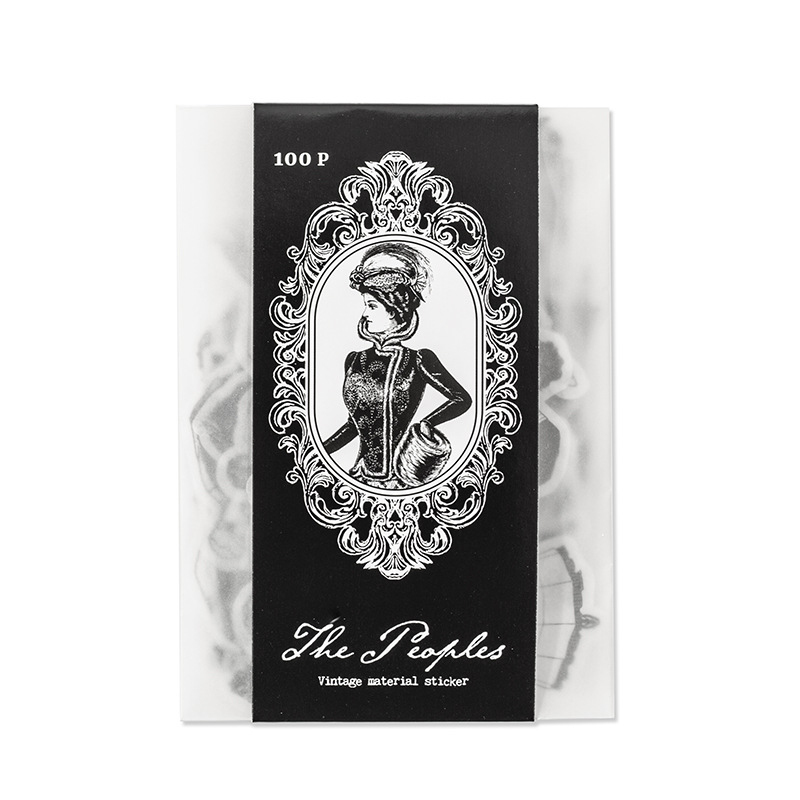 1pack/100pcs Vintage Black Whi - Vintage Collectible Toys ulasan dan harga