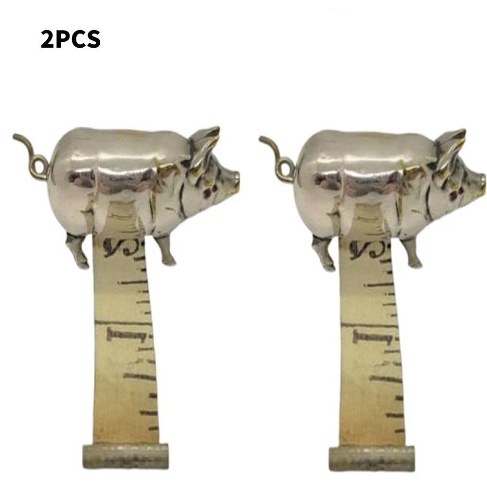 Vintage Pig Measuring Tape - U - Collectible Vintage Tools ulasan dan harga