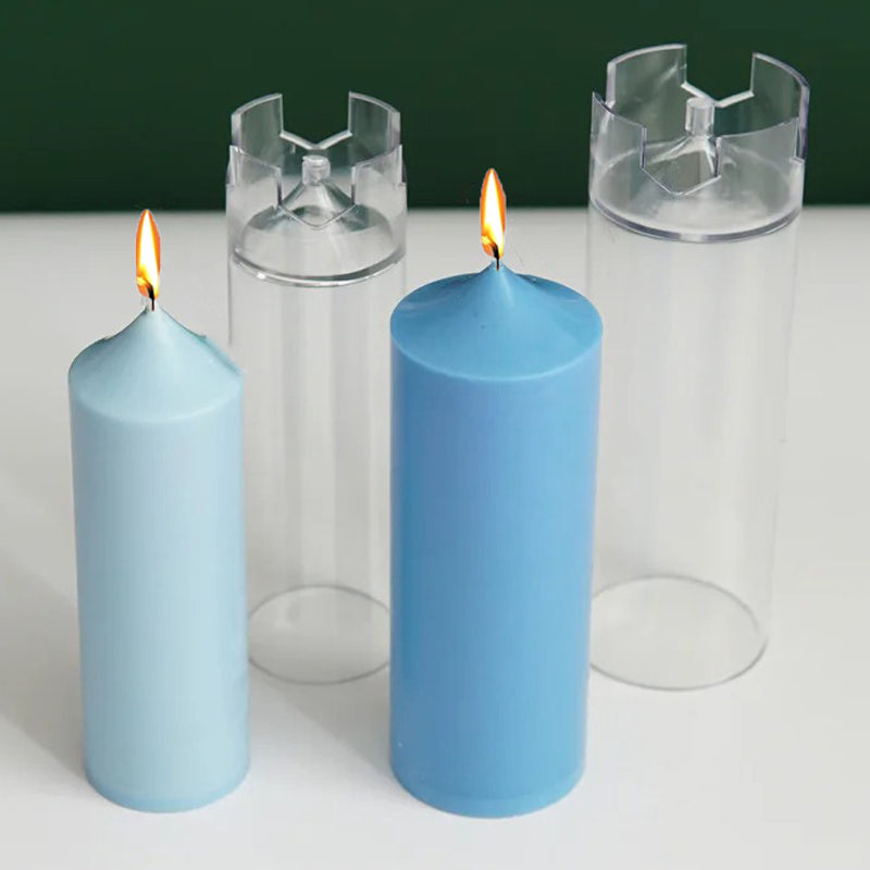 3D Spire Cylinder Candle Mold  - Vintage Collectible Toys ulasan dan harga