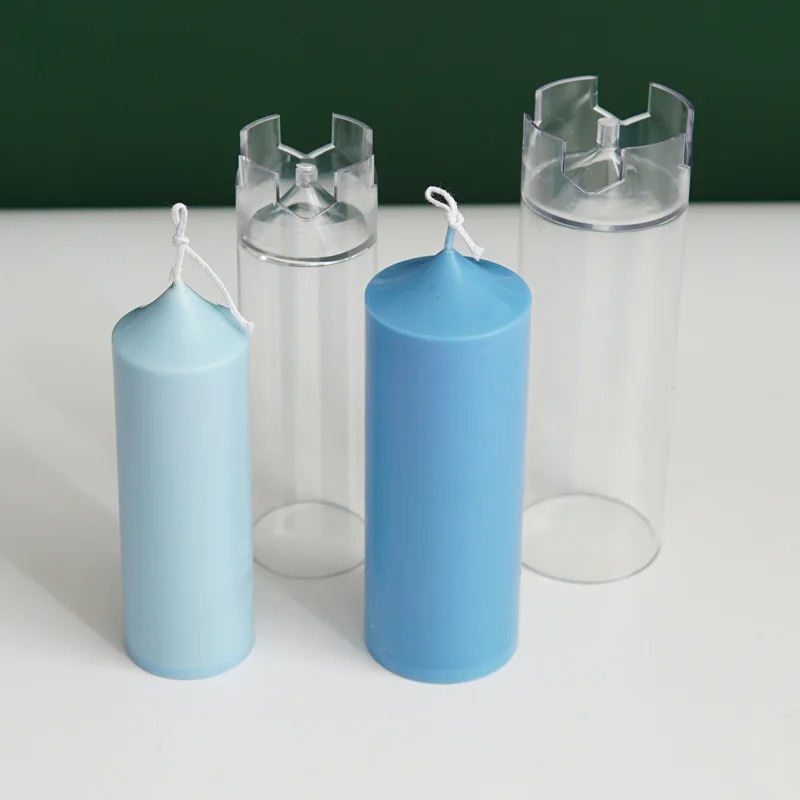 3D Spire Cylinder Candle Mold  - Vintage Collectible Toys ulasan dan harga