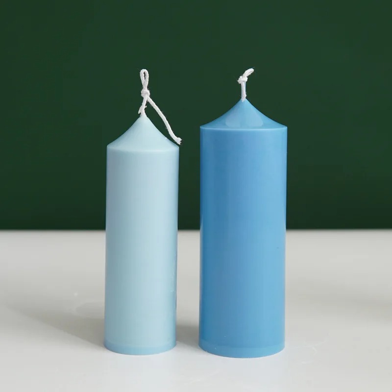 3D Spire Cylinder Candle Mold  - Vintage Collectible Toys ulasan dan harga