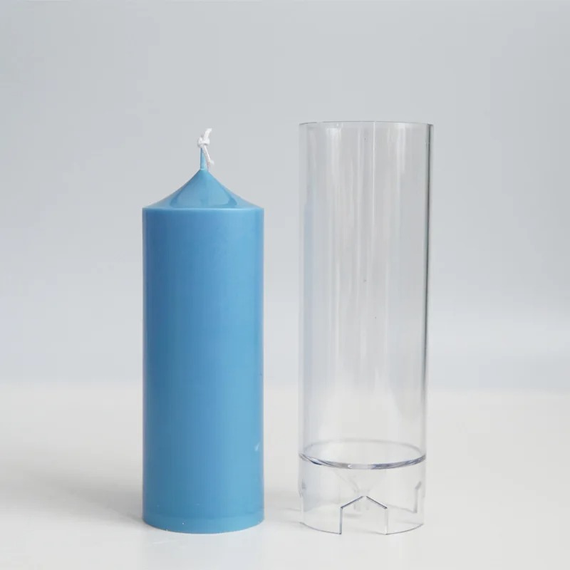 3D Spire Cylinder Candle Mold  - Vintage Collectible Toys ulasan dan harga