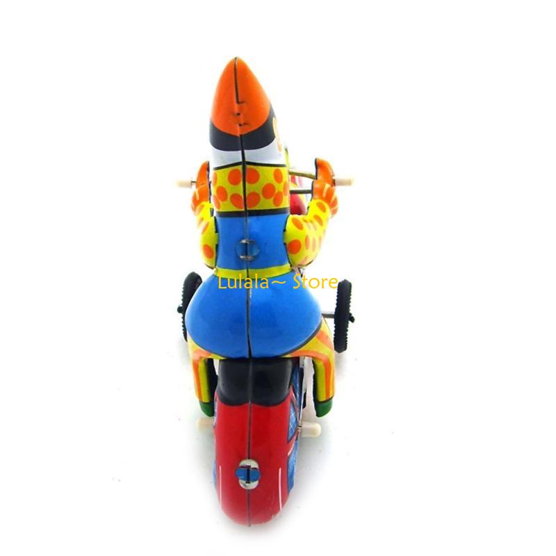 Y4QA Vintage Clockwork Collect - Vintage Collectible Clowns ulasan dan harga